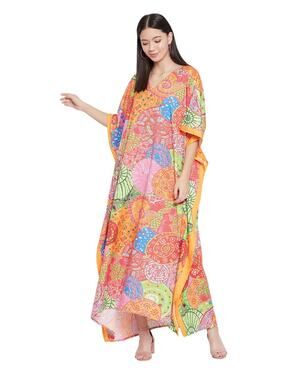 106-Gypsy Blue Caftan OS / PTP 35”